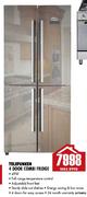 Telefunken 4 Door Combi Fridge-495 Ltr