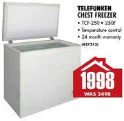 Telefunken Chest Freezer-250 Ltr