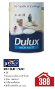 Dulux Rich Matt Paint-5L