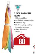 Verimark Microfibre Cloths-5 Pack