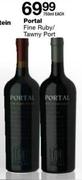 Portal Fine Ruby/Tawny Port-750ml Each