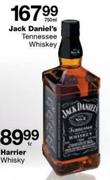 Jack Daniel's Tennessee Whiskey-750ml