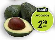 Foodco Avocado's Each