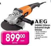 Aeg 230mm Industrial Angle Grinder-2400W