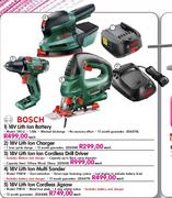 Bosch Lith Ion Multi Sander-18V Each