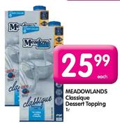 Meadowlands Classique Desert Topping-1 Ltr