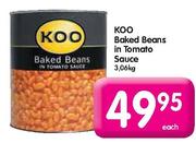 Koo Baked Beans In Tomato Sauce-3.06 Kg
