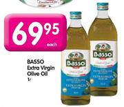 Basso Extra Virgin Olive Oil-1 Ltr Each