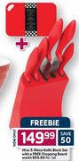 Mixe 5-Piece Knife Block Set