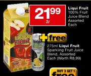 Liqui Fruit 100% Fruit Juice Blend Assorted-2l Each