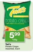Tait's Potato Crisps Assorted-125g