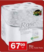 Dinu 2-Ply Toilet Rolls-18's