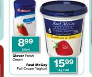 Real McCoy Full Cream Yuhutrt