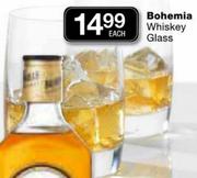 Bohemia Whiskey Glass Each