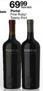 Portal Fine Ruby/Tawny Port-750ml Each