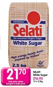 Selati White Sugar-10x2.5kg