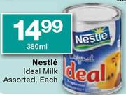 Nestle Ideal Milk Assorted-380ml