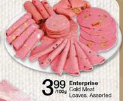 Enterprise Cold Meat Loaves Assorted-100g
