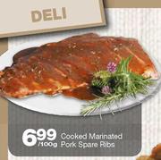 Cooked Marinated Pork Spare Ribs-100g