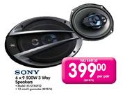 Sony 6x9 500W 3 Way Speakers-XS-GTX-6932