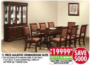 Majestic Diningroom Suite-11 Piece