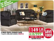 Onyx Lounge Suite-3 Piece 