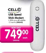 Cell USB Speed Stick Modem