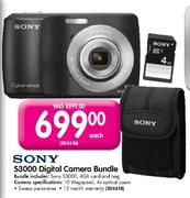 Sony S3000 Digital Camera Bundle