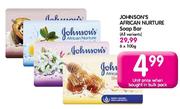 Johnson's African Nurture Soap Bar-6*100g