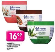 Johnson's African Nurture Moisture Cream-500ml Each