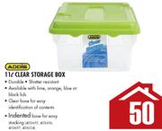 Addis Clear Storage Box-11ltr