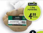 Foodco Potatoes-1.2kg Per Pack