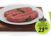 Foodco Goudveld Boerewors-500gm