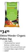 Efekto Wonder Organic Pellets-5 Kg