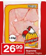 Supreme Chicken Thighs-1.5kg
