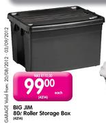 Big Jim 80Ltr Roller Storage Box