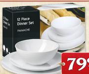 Panache Wit Eetservices-12 Stuk Per Stel