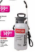 Ryobi 16Ltr Pressure Sprayer-Each