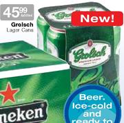 Grolsch Lager Cans-4 x 500ml