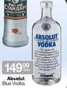 Absoult Blue Vodka-750ml