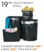 Utility Laundry Basket Small