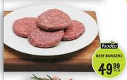 Foodco Beef Burgers-Per Kg