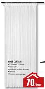 Voile Curtain 2300x2180mm-Per Drop
