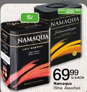 Namaqua Wine-5Ltr Each