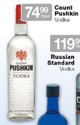 Count Pushkin Vodka-750ml