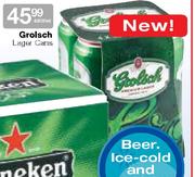 Grolsch Lager Cans-4x500ml