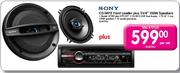 Sony CD/MP3 Front Loader Plus 51/4" Speakers-150W