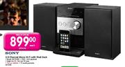 Sony 2.0 Channel Micro Hi-Fi With Ipod Dock