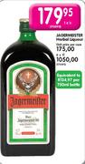 Jagermeister Herbal Liqueur-6x1Ltr