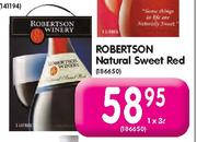 Robertson Natural Sweet Red-1x3Ltr